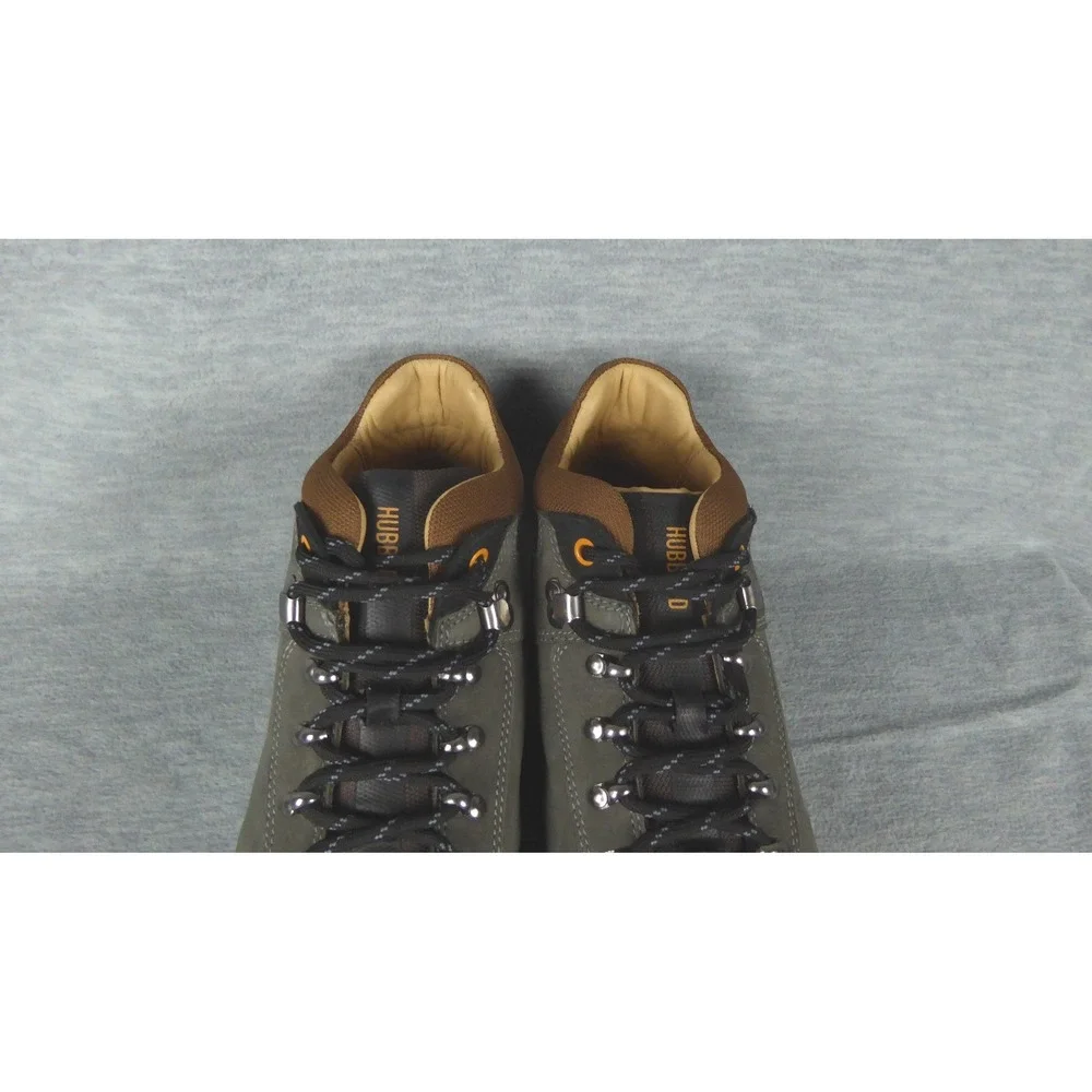 Samuel Hubbard Camino Hiker Boots Mens 11 M Gray Charcoal Nubuck Leather Outdoor